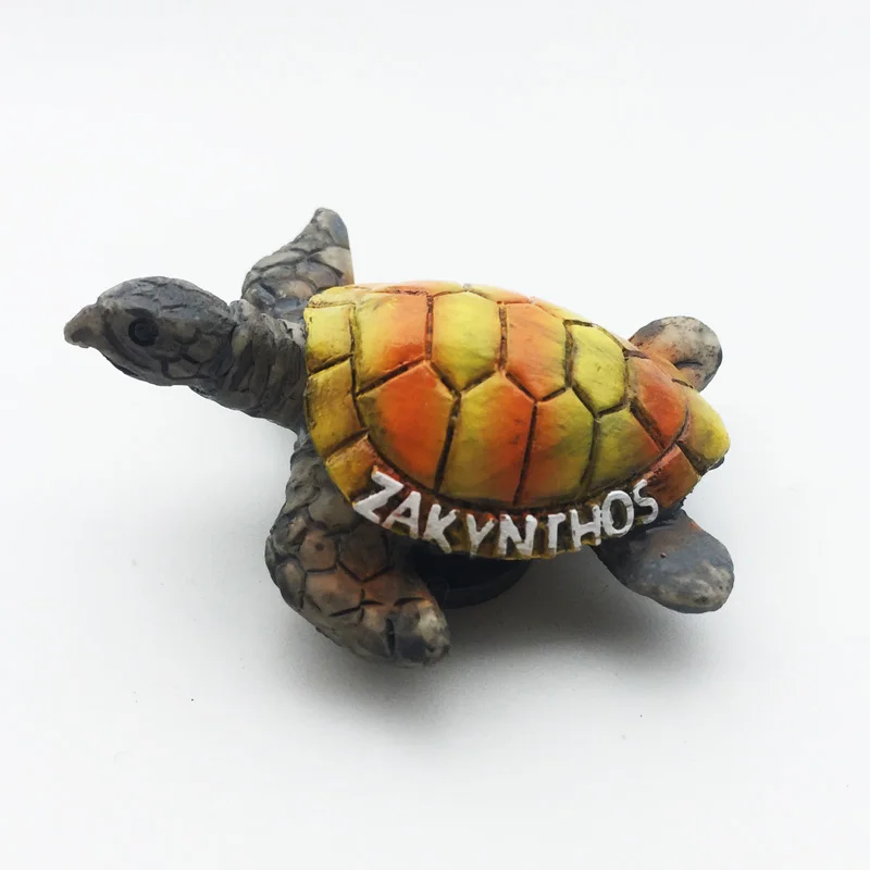 

Fridge Magnet Cute Zhajinsos Turtle Personalized Cultural Landscape Decoration Message Sticker Tourism Souvenir