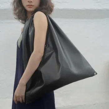 Designer marke 가̈c zp Dreieck Tasche Mülls ack tragbare Leder handtasche Einkaufstaschen für Frauen Bolasas Femininas heißer Verkauf — изображение 4