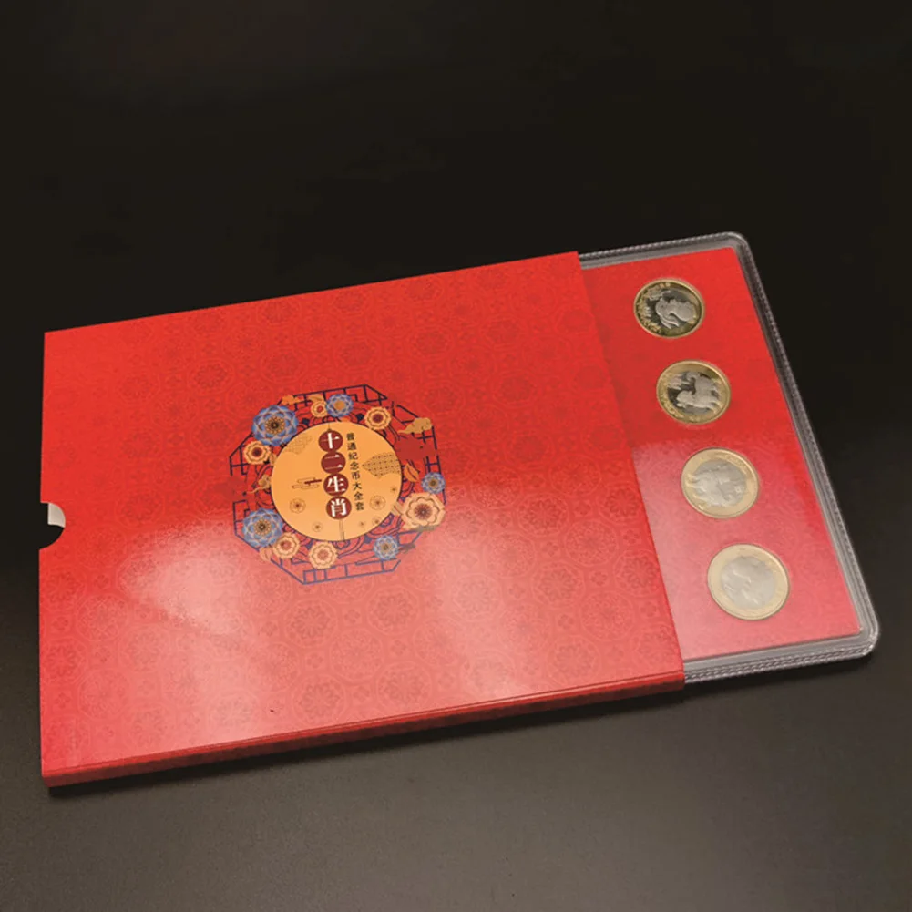 

Coin Storage Box Commemorative Coin Collection Protection Square Box Holder Coins Storage Capsules Protection Boxes Container