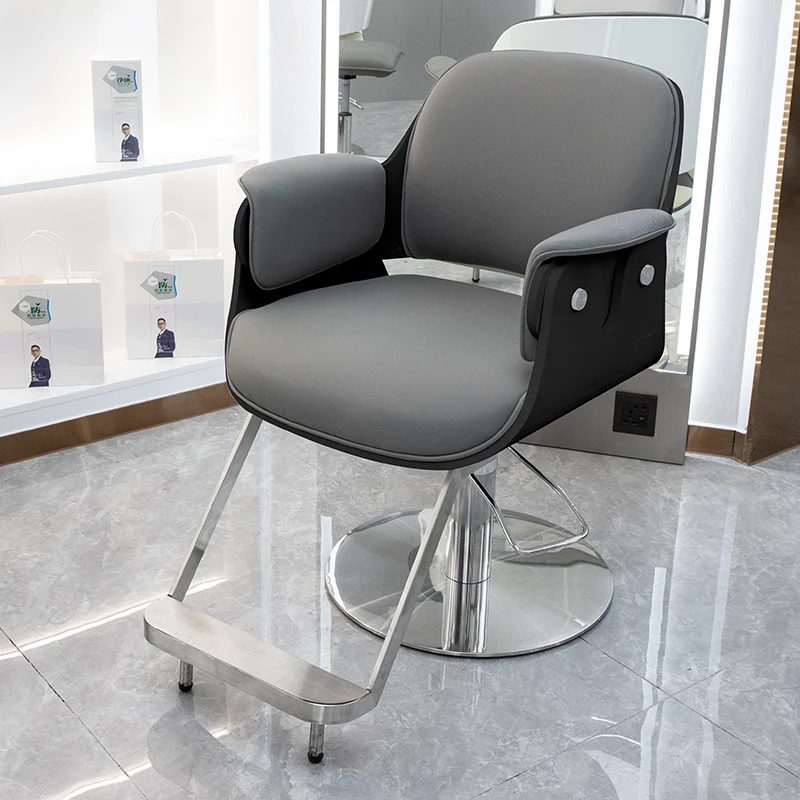 

Facial Cosmetic Barber Chairs Facial Modern Luxury Swivel Barber Chairs Hairdresser Reception Fotel Barberski Furniture SR50BC