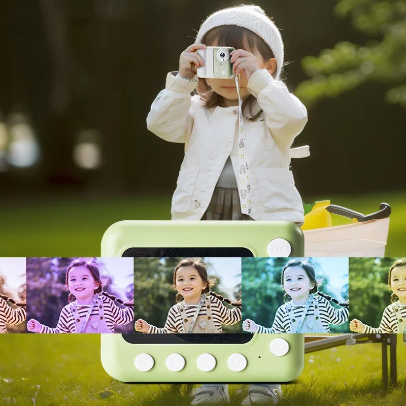 Children Camera 1080P HD Toddler Digital Video Camera Photography Mini Cam Kids Camera Toys for Boy Gift Christmas Birthday Gift
