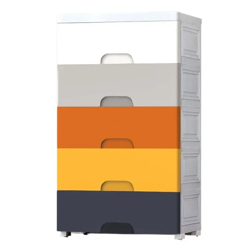 Baby Closet Child Wardrobe Cabinet 5 Drawer Storage Locker Kids Wardrobe Dresses Armario Infantil Para Ropa Furniture Room Girl