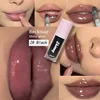 Sexy Moisturizing Jelly Lip Tinted Clear Crystal Moisturizing Lip Oil Plumping Lip Gloss Black Sugar Red Brown Lipstick Makeup 5