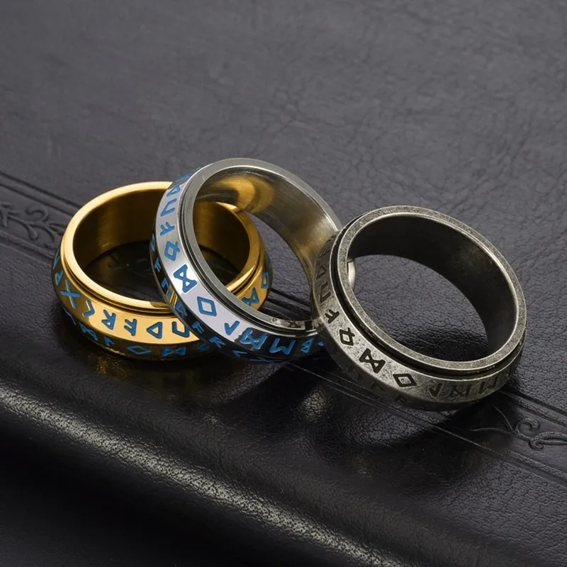 Anillo De Ansiedad Para Mujer, Anillo Giratorio Para Ansiedad, Anillo
