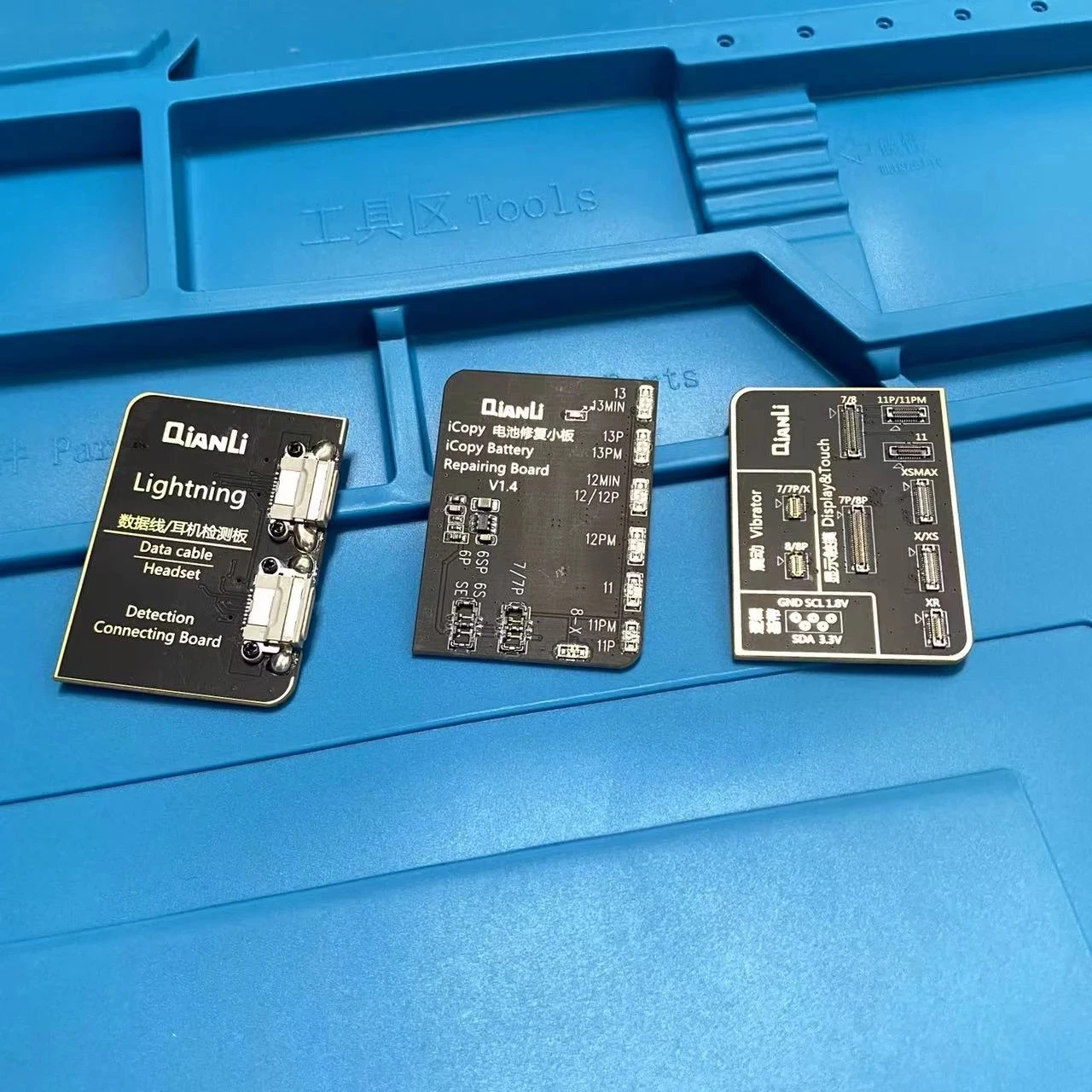 3 in 1 iCopy Plus 2.2 트루 톤 라이트 센서 배터리 수리, 6g-13 진동 읽기/쓰기/편집 복구 프로그래머