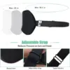 Silk Sleep Mask 100% Real Natural Pure Silk Eye Masks with Adjustable Strap for Sleeping Blocks Light Reduces Puffy Eyes Gifts 5