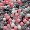 100PCS Outdoor Sport Ball Colorful Soft Water Swim Pool Ocean Wave Ball Baby Eco-Friendly Stress Air Ball Tent Toys for Children 3
