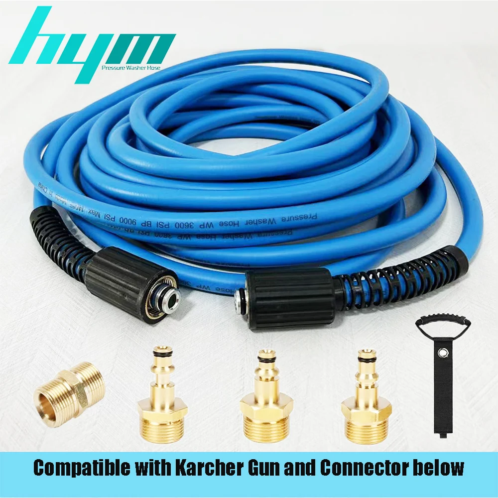 SuperFlexibleKinkResistantPressureWasherCleaningHoseExtension