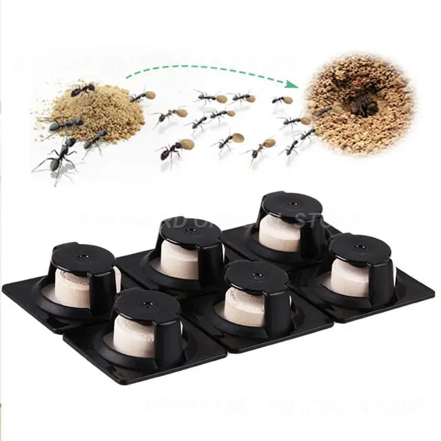 Hangya Ügynök Csali Rovar Kártevő Gyilkos Por Kártevőirtás Pusztítsd El A Hangyák Taszító Társát Csapdát Ölnek Baits Kerti Otthoni Csapda - Image 6