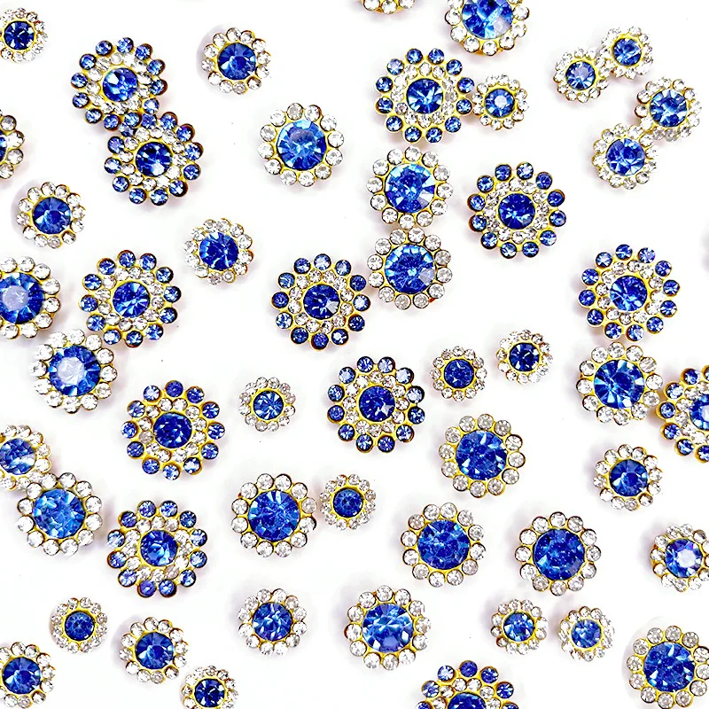 PATIKIL 12 mm zonnebloem diamant naaien op strass steentjes, 150 stuks