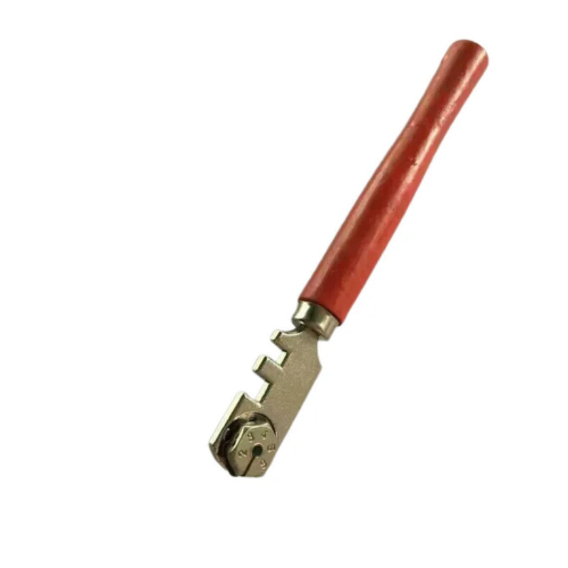 Glass Cutter Diamond Cutter Head Multifunctional Six-Wheel Glass Cutter Head 130mm Hand-Held Tile cutting Tools Portable 1pcs 2
