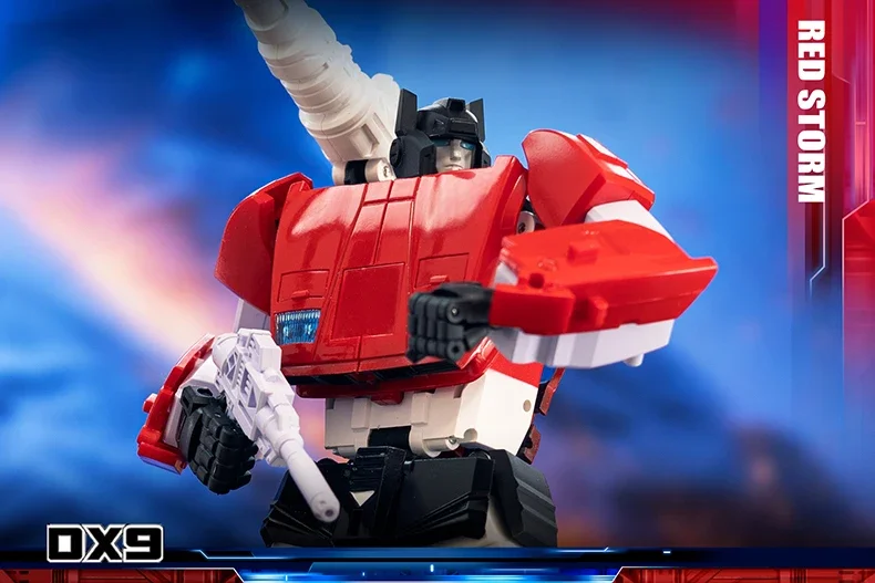 Transformation DX9 D21 Red Storm G1 Sideswipe MP Scale Action