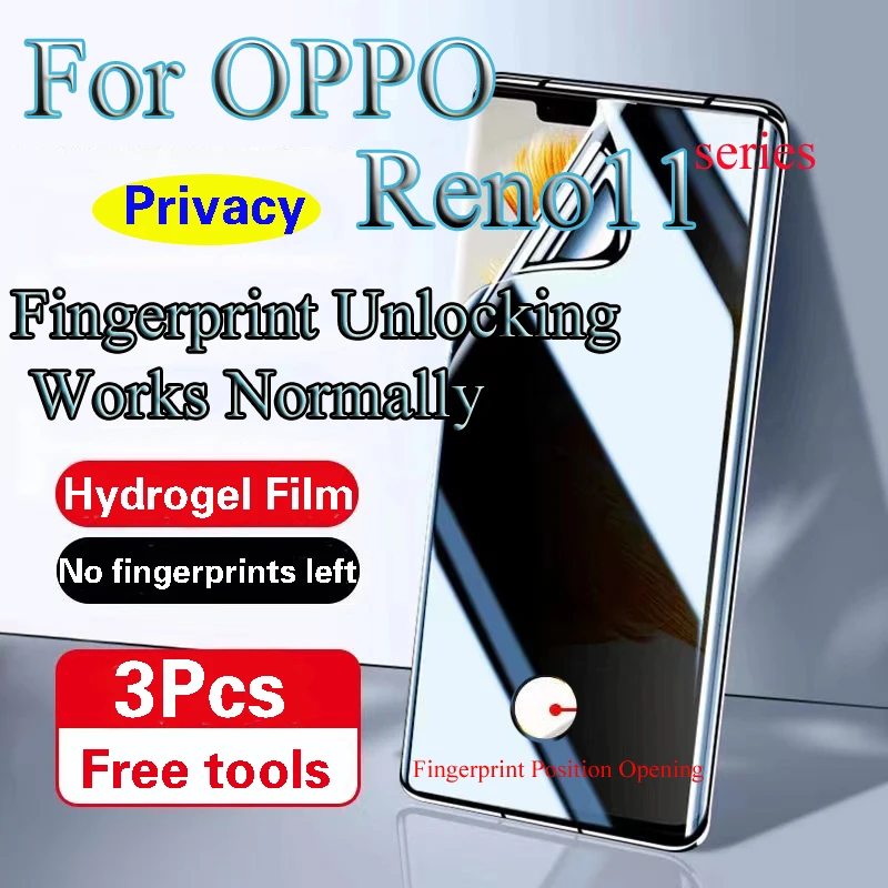 

Гидрогелевая пленка Reno11Pro для защиты экрана OPPO Reno11 Pro