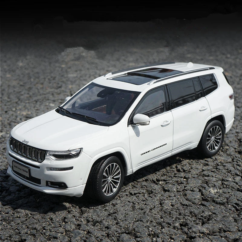 1:18 Jeeps Grand Commander SUV Alloy Car Model Diecast Metal Off