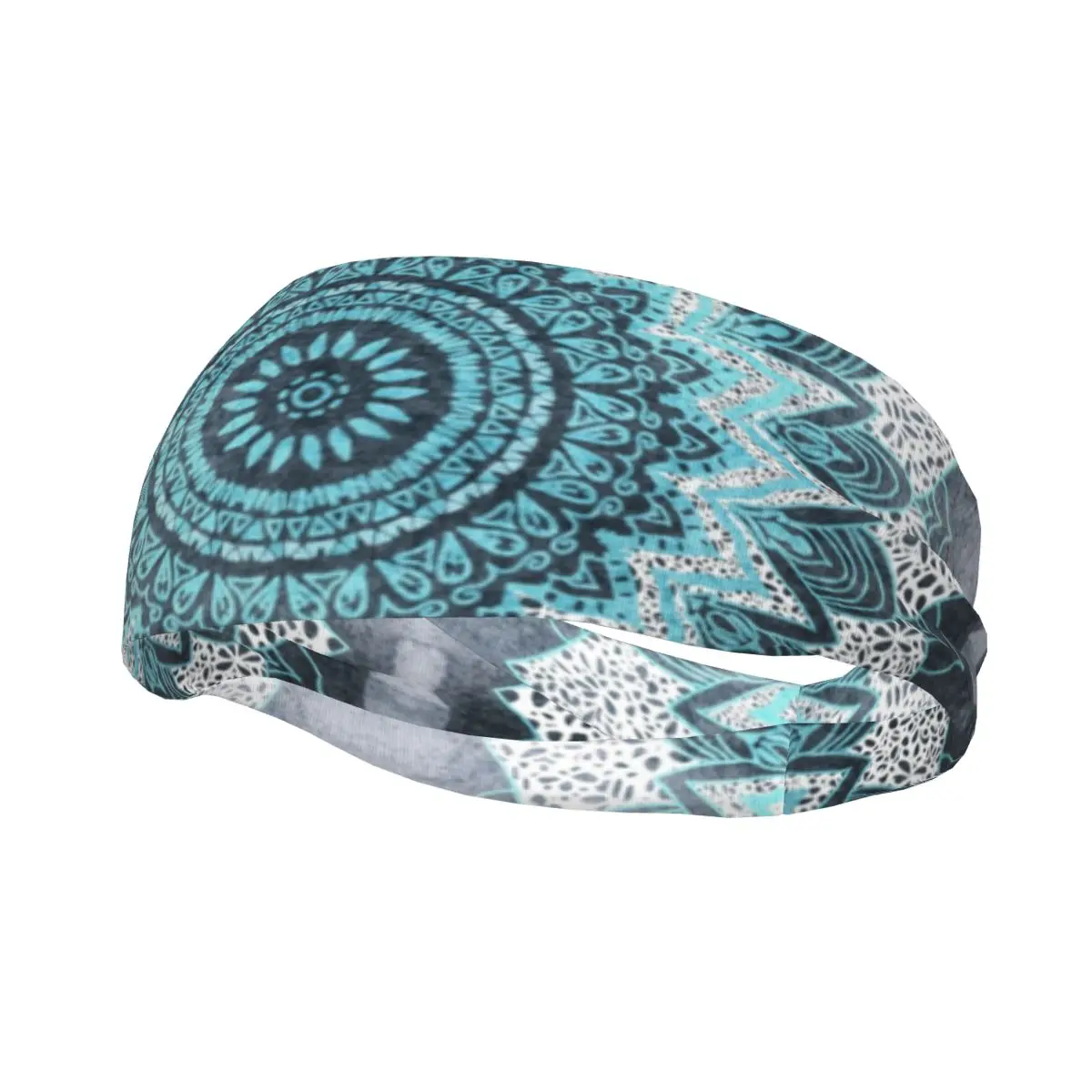 

Женская эластичная повязка для волос Bohochic в синей мандале