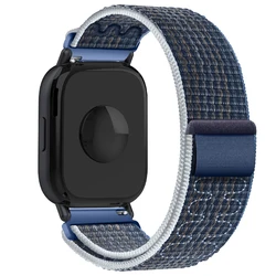 Nylon Loop Strap for Smartwatch - Replaceable Wristband Bracelet, 22mm Band Accessory (Storm blue)