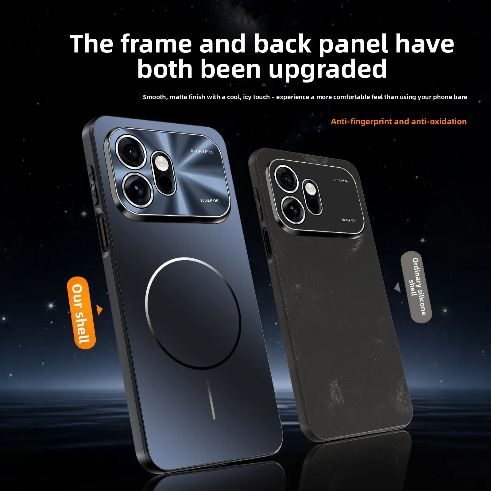 Premium Magnetic Frosted Ultra-Thin Full Coverage Shockproof Protective Case