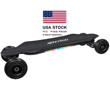 Melhor venda diy skate em branco 1000w * 2 dupla sem escova do motor de controle remoto kit skate elétrico adulto citycoco scooter