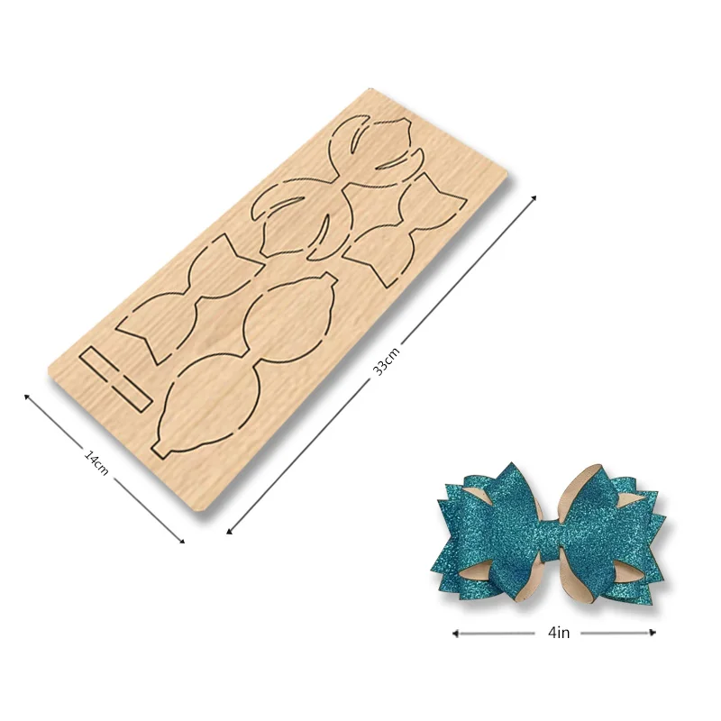 

4-дюймовые Многослойные зажимы для волос My141, деревянные пресс-формы, подходят для большинства режущих машин