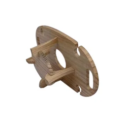 Table de pique nique en bois pliante, Support Portable pour verres à vin, Table à fruits, mobilier d'extérieur, bureau 
