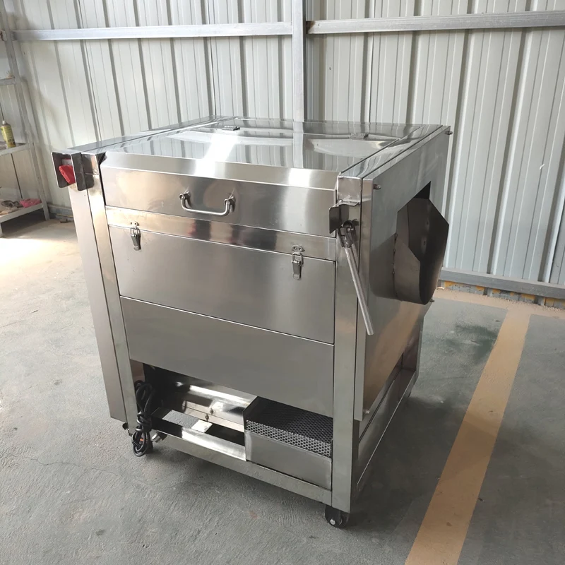 Potato peeler Commercial stainless steel 220V automatic Potato peeling machine Cleaning machine Potato cleaner 1500w 3