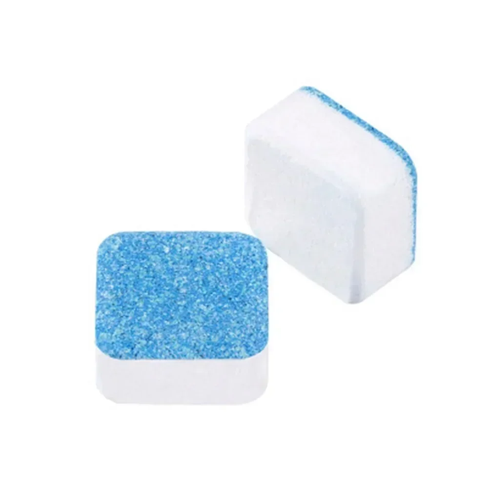 Washing Machine Tablets Washing Machine Cleaner Tablets Detergent Tablets Powerful Descaling For Washing Machine Detergent Laundry Tub Safe Deodorizer Domestic Cleaning Deodorant Effervescent Tablets
