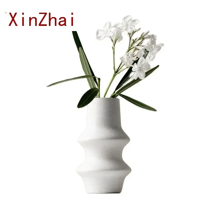 

Современная керамическая Европейская ваза Vilead, фарфоровый горшок с сухими цветами, настольное украшение для офисного стола, кухни, гостиной