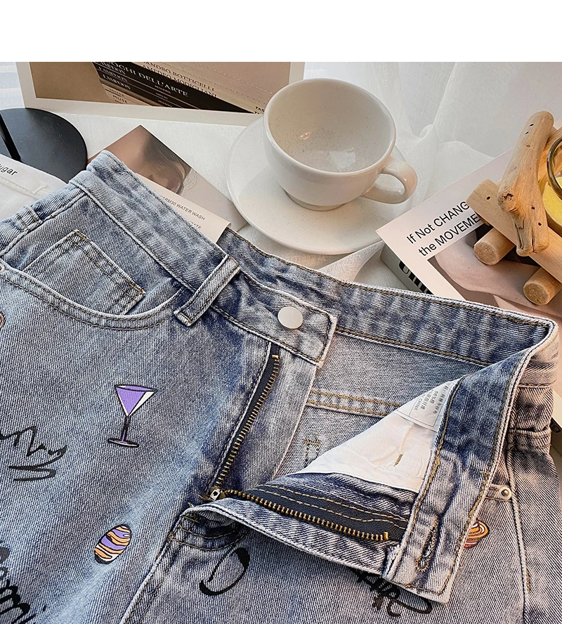keiki kona shorts Ashgaily 2022 New High Waist female Fashion Casual Summer Cool Women Denim Shorts Wide Leg Hollow Out Plus Size Jean Shorts leather shorts