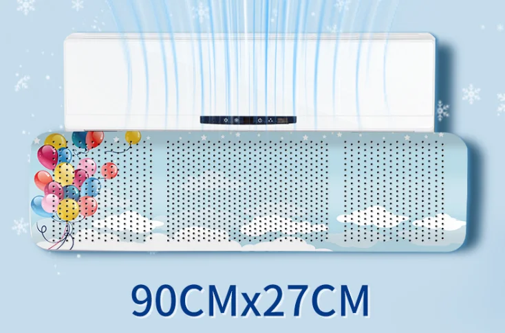 Random Styles Air Conditioner Deflector,Air Conditioner Wind Deflector Universal Angle Adjustable Air-Conditioning Wind