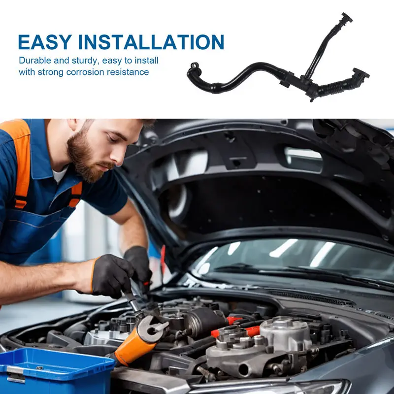 03C103474AA Vent Hose Exhaust Hose For A1 VW EOS Scirocco Golf Tiguan Passat Touran Beetle Jetta