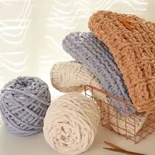 Single-strand Thick Wool Needle Thread, Knitted Blanket, Slippers, Scarf, Hat, Scarf, Woolen Thread Thick Yarn Cotton Yarn