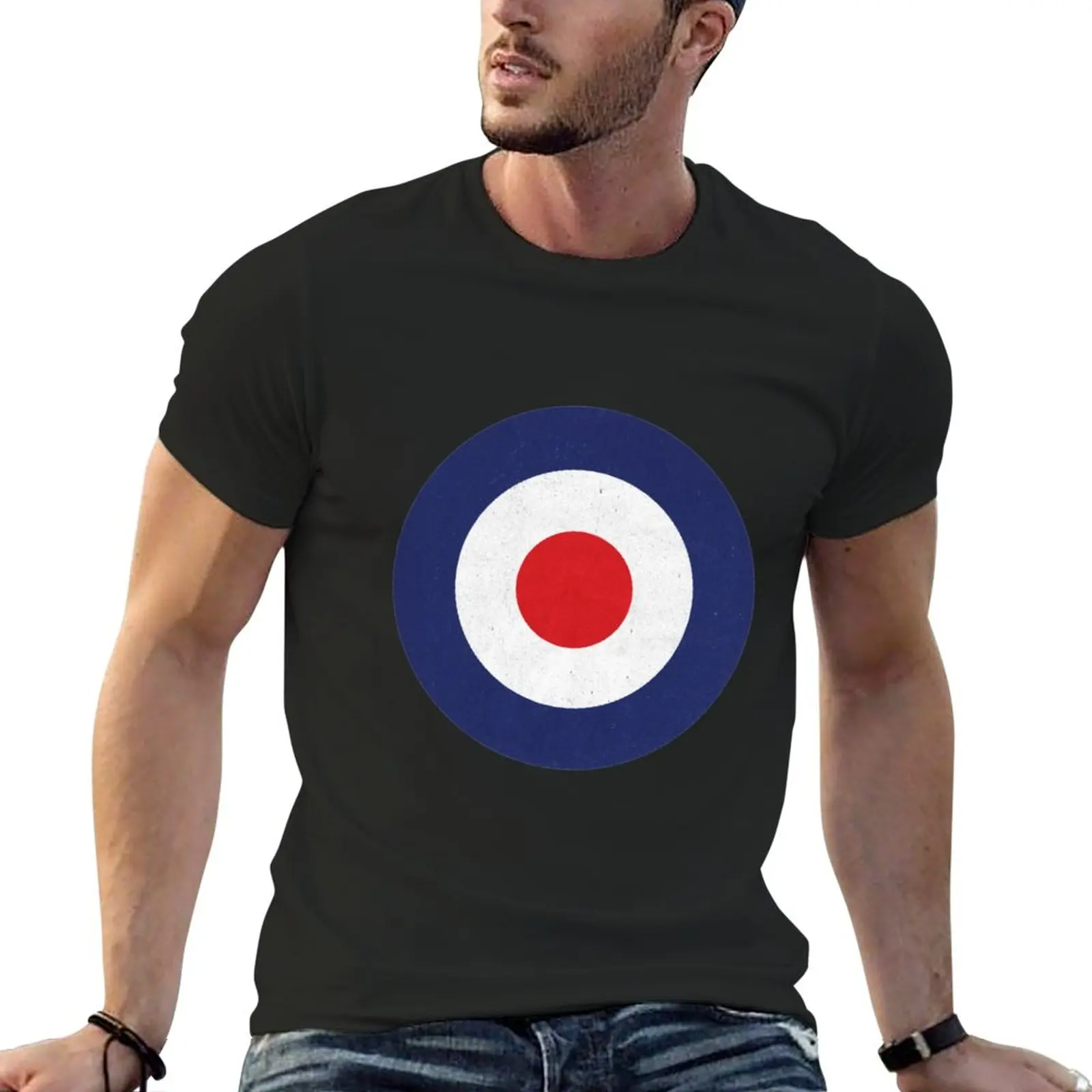 

New Mod 60s Pop Art Target T-Shirt tees Short sleeve tee t shirt men