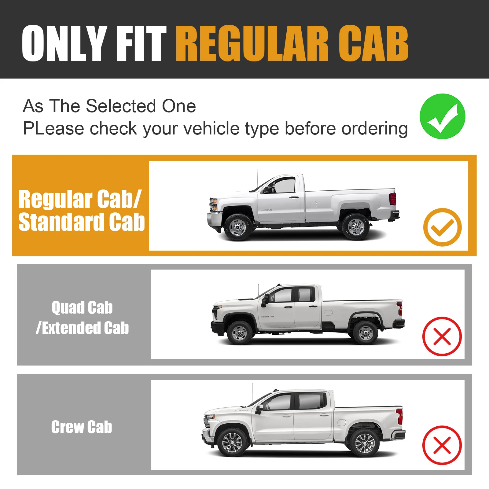 Silverado/Sierra Regular Cab Running Boards 2