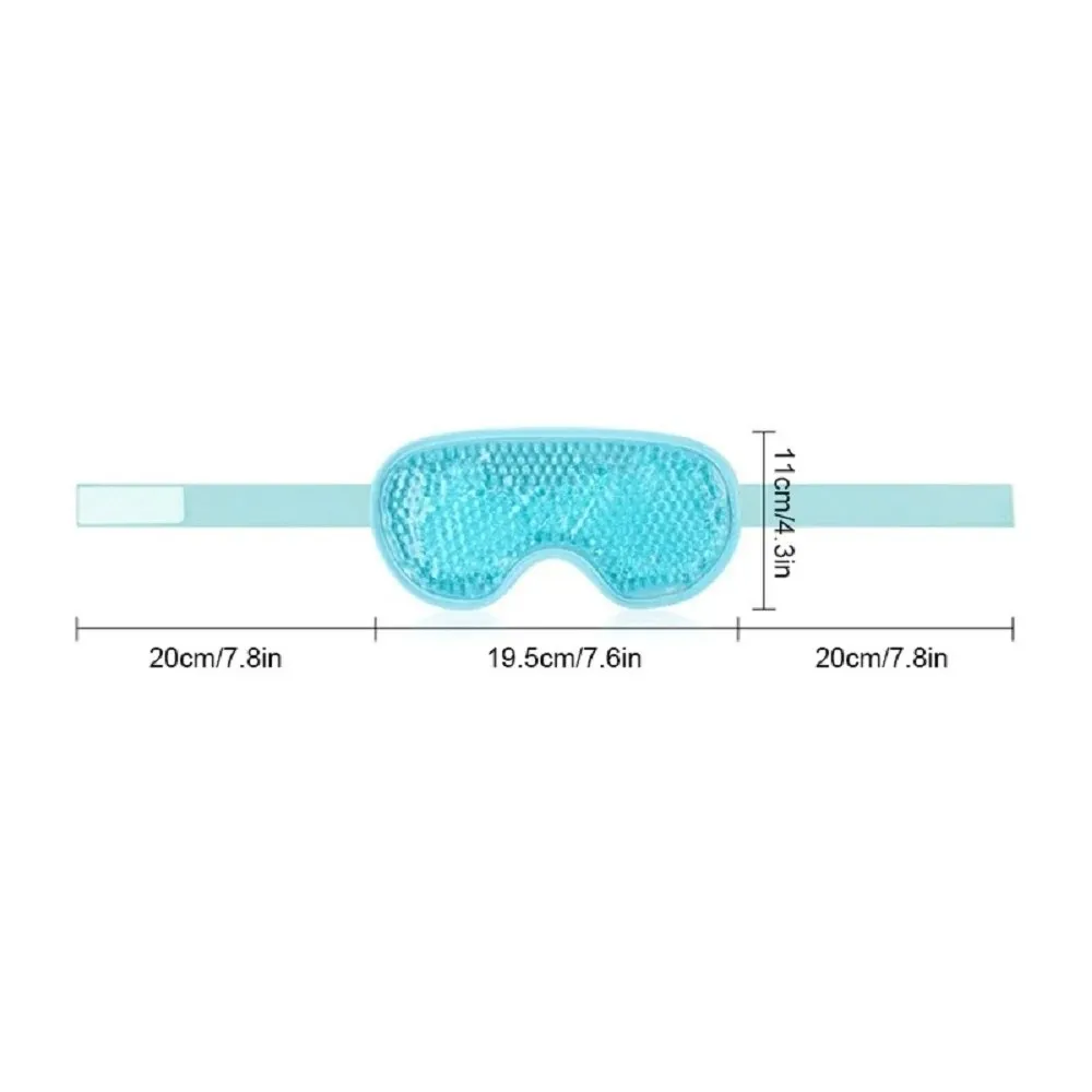 Portable Reusable Gel Eye Mask Soft Compressed Soothing Dual Use Hot Cooling Eye Mask Sleeping Eye Masks Puffy Eyes
