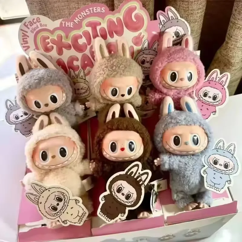 2025 Original Labubu 3.0 Monsters Series – Vinyl Face Doll Action Figure & Keychain Pendant, Christmas Gift for Kids 1