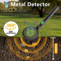 DM3005A Professional Metal Detector Handheld Pinpointer Alarm High Sensitivity Scanner Security Checker Gold Finder Digger 1