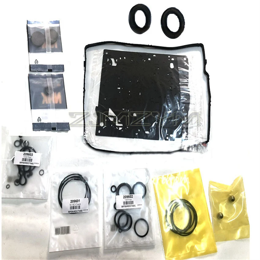 6DCT450-MPS6 Transmission Rebuild Master Kit Gasket Complete Repair Kit for Ford Power Shift Transmission 6-speed