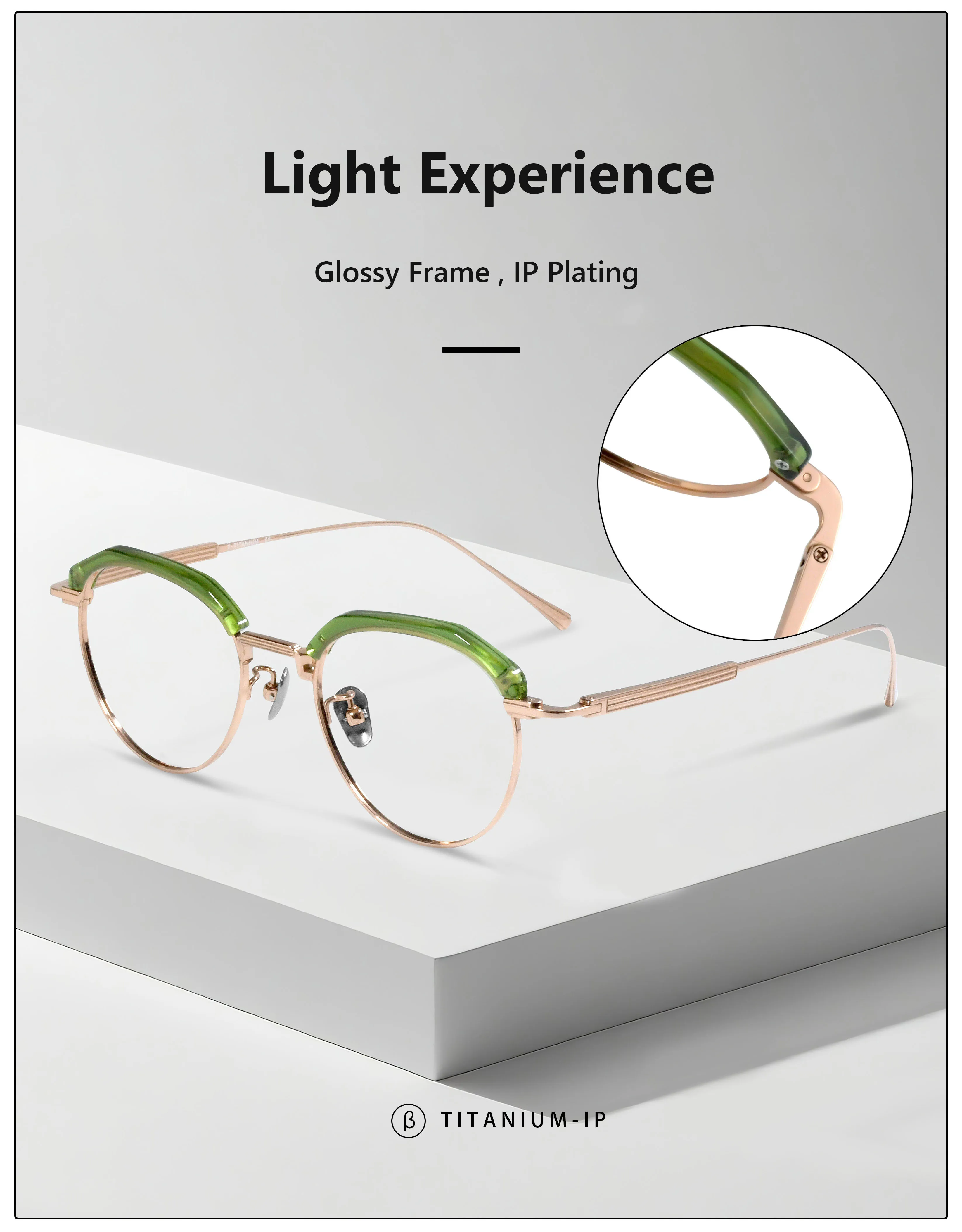 Oveliness Eyeglasses Detailed View