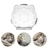 Breathable Ball-shaped Cat Head Cover Sturdy Anti-bite Kitten Protective Helmet Pet Grooming Space Hood Muzzle Mask 3