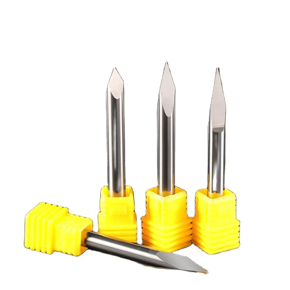 Weitol Metal engraving tool 3A 5pc 6 mm Carbide Carving Cutters CNC
