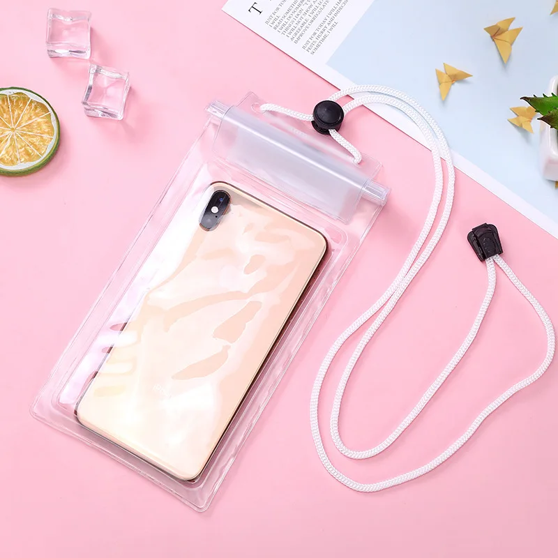 Universal Waterproof Bag for SUP Surfboards - Transparent Underwater Protective Phone Case