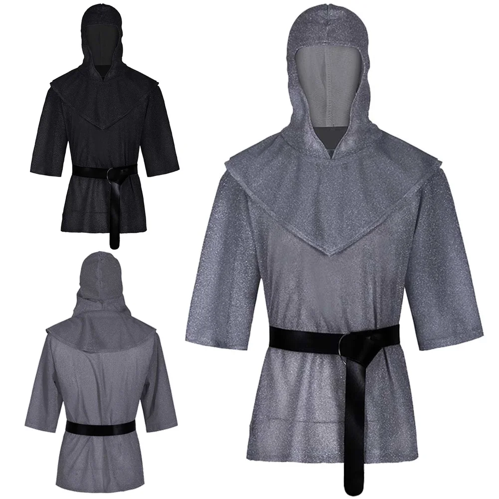 

Средневековый солдат, рыцарь, верх, Мужская викторианская куртка эпохи Эпохи Ренессанса, ремень, шляпа, нарукавник, полный комплект одежды