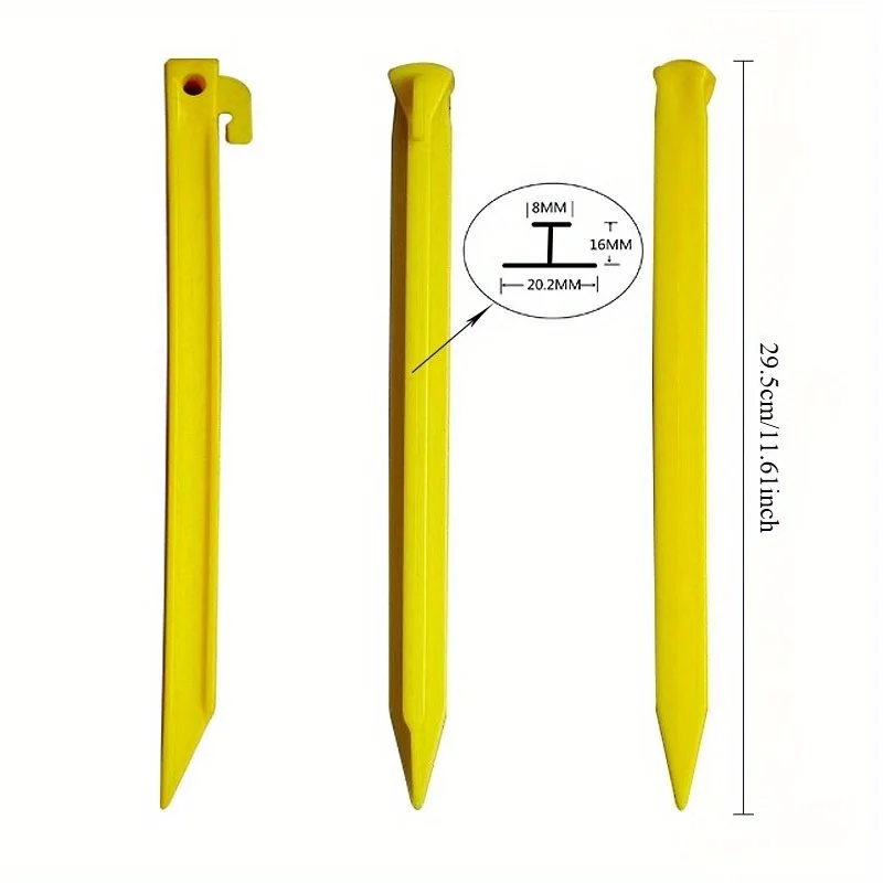 Durable Rust-Proof Garden Plant Support Anchor Outdoor Yard Young Tree Staking Kit for Sturdy Plant Fixing