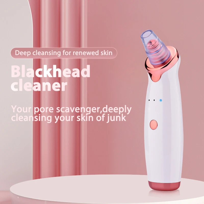 Blackhead Remover Diamond Dermabrasion Nose Vacuum Pore Cleanser Acne Pimple Suction Extractor USB Rechargeable Skin Care Tool 2