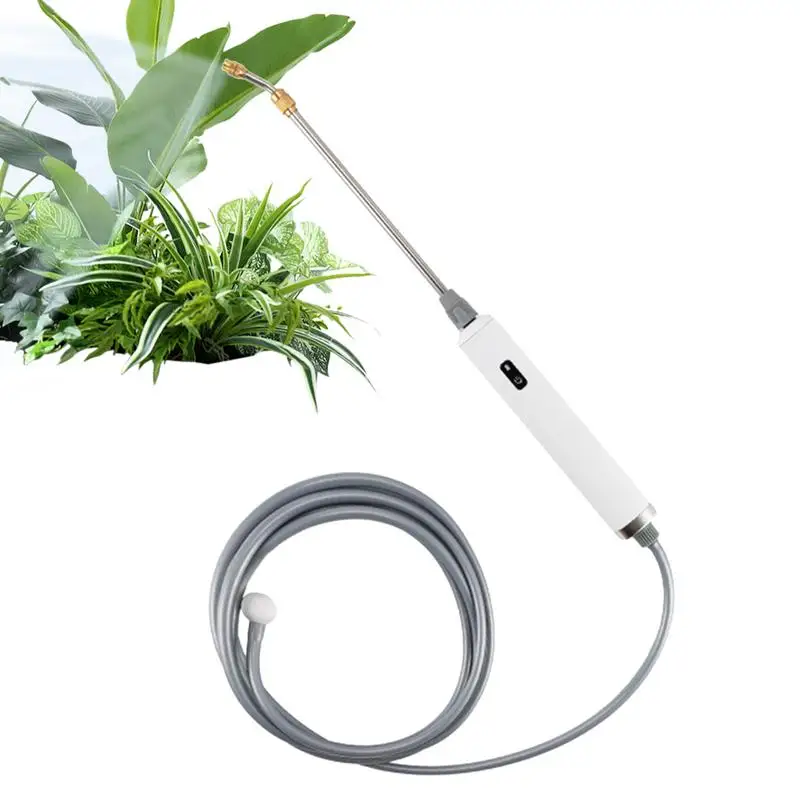 

Portable Spray Wand Rechargeable Watering Electric Garden Stick Telescopic Watering Tool Garden Supplies for Lawn Patio Yard