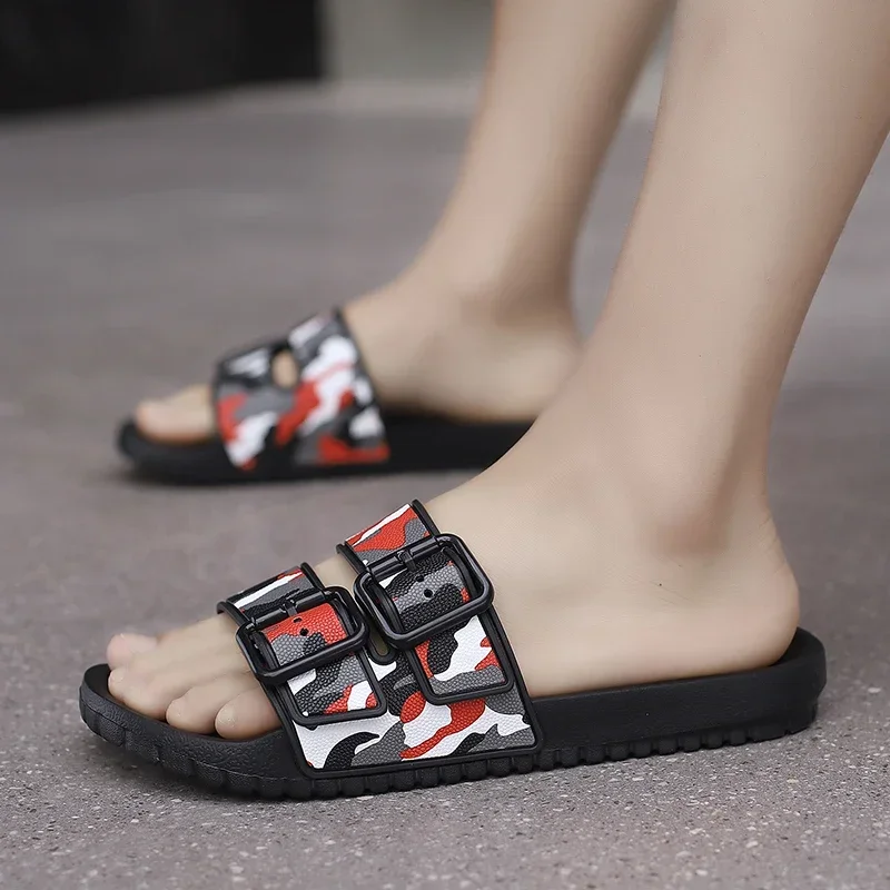 Plus size Men Slippers EVA Soft Sandals Men outdoor Home Flip Flops Slides Non-slip Summer Beach Sandals water Shoes