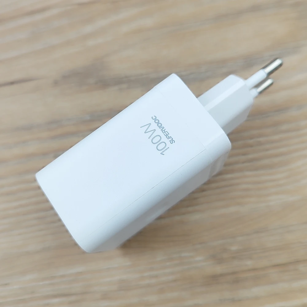 100W SuperVOOC Fast Charger with 10A Type C Cable and Quick Charging Adapter