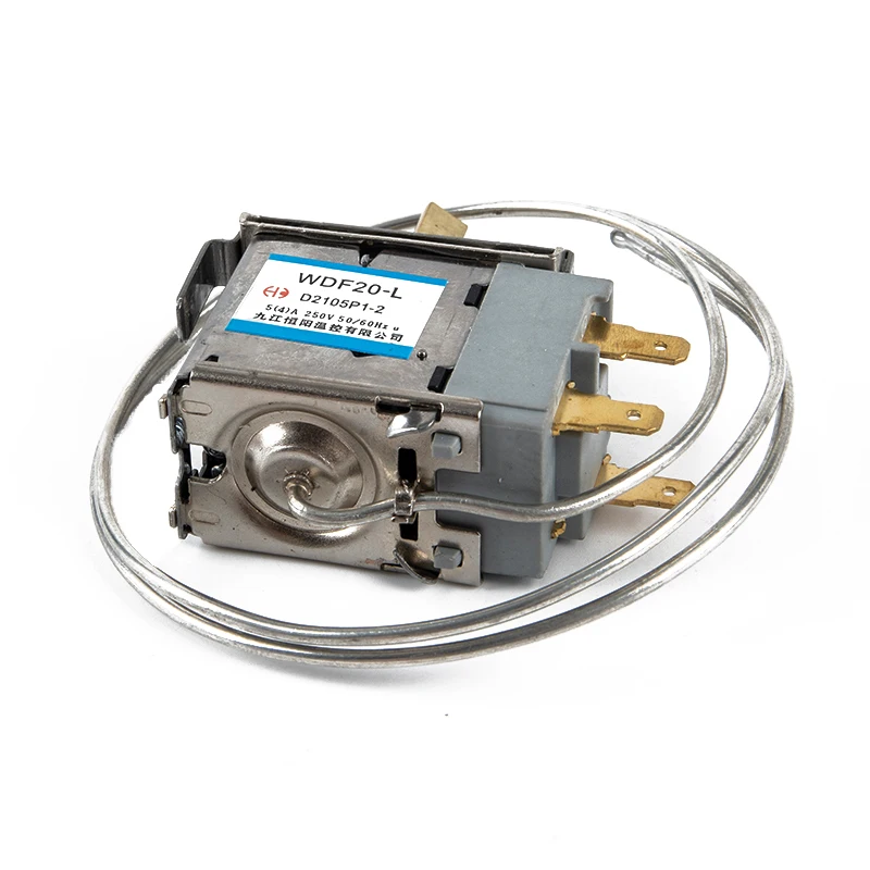 Refrigerator thermostat 1Pc WDF18/19/20/22/24-K Refrigerator Parts Household 250V Metal Temperature Controller