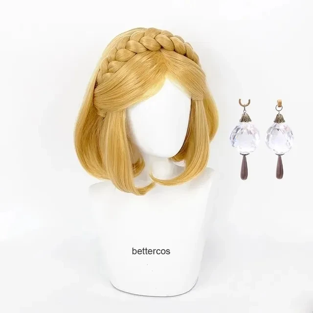 Perruque Longue Blonde Ondulée Résistante à La Chaleur Cheveux Synthétiques Ondulés Perruques Pour Femmes
