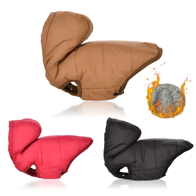 Warm Winter Dog Clothes Small Medium Dogs Pet Jacket Thicken Pets Coat  Windproof Outdoor Puppy Costume Chihuahua Bulldog Parka